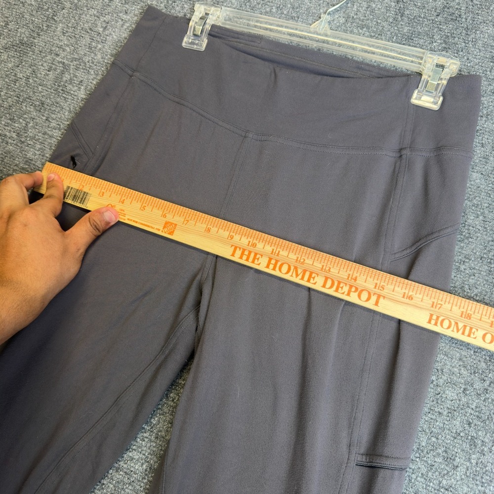 Lululemon Run On Jogger Pants Womens 8 Gray Dark Carbon Tapered Athletic Stretch - Picture 11 of 14